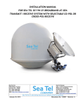 Sea Tel 3011W-91 Installation manual