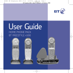 BT FREESTYLE 4500 User guide