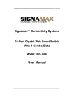 SignaMax 065-7942 User manual