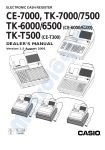 Casio CE-6000 User`s manual