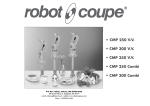 Robot Coupe CMP 300 V.V. Specifications