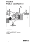 DAVIS Anemometer Transmitter Kit Product specifications