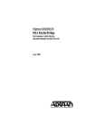 ADTRAN Express 6120 Instruction manual