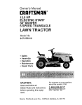 Craftsman 917.270312 Owner`s manual
