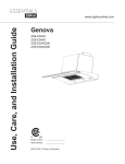 Essentials Genova ZGE-E36AS Installation guide