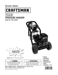 Craftsman 580.752290 Operating instructions