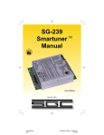 SGC Smartuner SG-231 Technical information