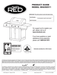 Char-Broil RED 466250511 Product guide