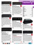 Coby HDR 650 - Radio / HD Tuner Specifications