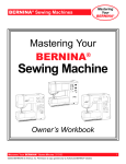 Bernina 125 Owner`s manual