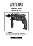 Wel-Bilt 21404 Owner`s manual