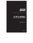 Akai EWI 4000S Specifications