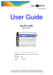 Erco & Gener GenPro 18e User guide