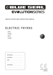 Blue Seal E43E Specifications