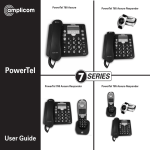 Amplicomms PowerTel 30 User guide