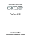 Fireface UCX