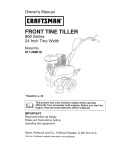 Craftsman 917.299010 Owner`s manual