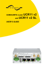 Conel UCR11 v2 User`s guide