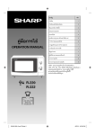 Sharp R-222 Specifications