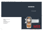 Siemens Be inspired M55 User guide