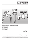 Miele DA 396-5 Technical data