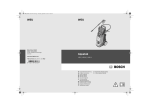 Bosca Aquatak 160 X Operating instructions