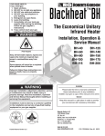 Radiant BH55ST Service manual