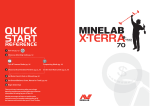 Minelab X-Terra 70 Specifications