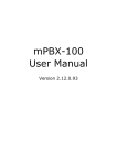 Well mPBX-36 User manual
