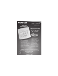 Venstar T2900SCH Owner`s manual