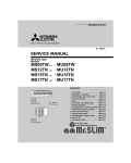 Mitsubishi Electric MR-385CL Service manual