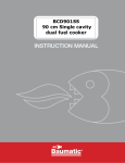 Baumatic BCD901SS User manual