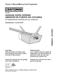 Craftsman 139.53977SRT Owner`s manual