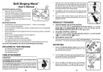 VTech Soft Songs Radio User`s manual