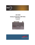 Ross ADC-9032 User manual