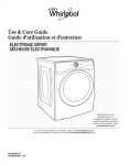 Whirlpool W10529641A Use & care guide