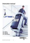 Silvercrest Powered Stair Climber Instruction manual