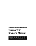Magnavox VRX262AT Owner`s manual