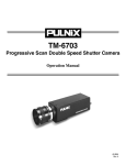 Pulnix TM-6703 Instruction manual