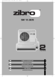 Zibro SM 13 2635 Technical data