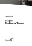 Seagate Maxtor BlackArmor Windows only System information