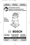 Bosch PR20EVSNK Specifications