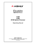 Ashly Protea 3.24CL Specifications