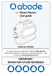 Abode Pro ASC3001 User guide