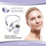 Ageless wonder Facial Muscle User`s guide