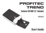 Profitec Trend MT5075 User`s guide