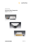 Sartorius CAH1 Operating instructions