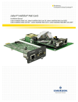 Emerson Liebert iCOM Installation manual