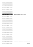 Blue Seal E603 Specifications