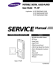 Samsung YP-F2JX Service manual